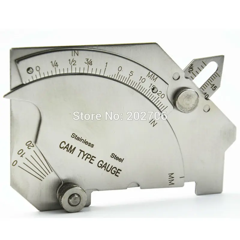 Welding Angle Gauge WGU-8M Welding Seam Gauge Vernier Caliper Weld Gauge Weld Inspection Tool MG-8 Welding Angle Ruler