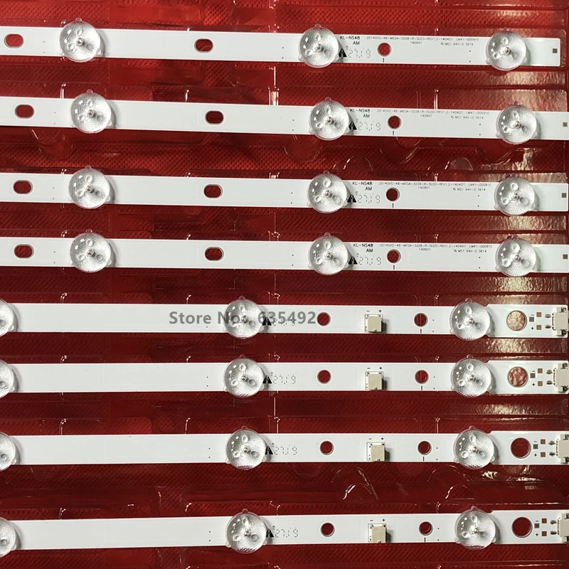 Tira de LED para iluminación trasera DMGE-480SMA-R6 DMGE-480SMB-R6 LM41-00090Z LM41-00091E UN48H4005 UN48H4200 UN48H4203 UN48H4253 UN48J5200AG