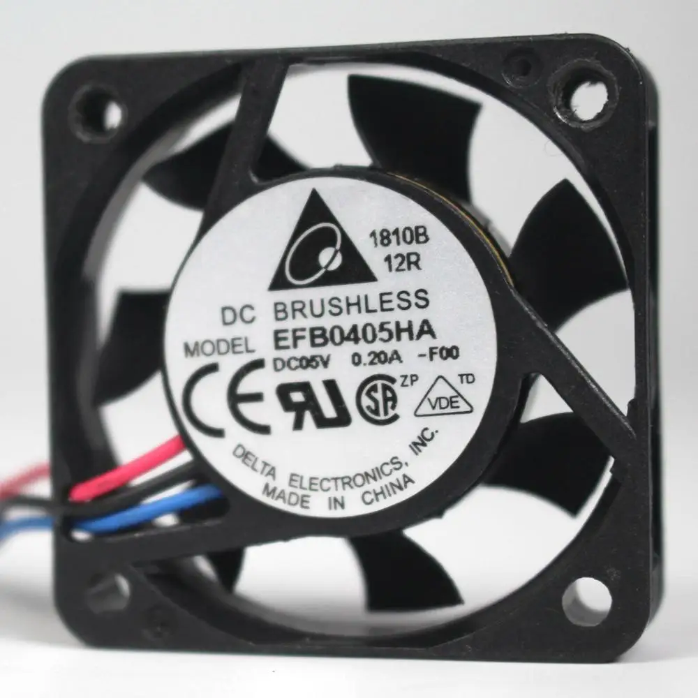 

New original EFB0405HA 5V 0.20A 4010 3-wire chassis CPU notebook 4CM cooling fan