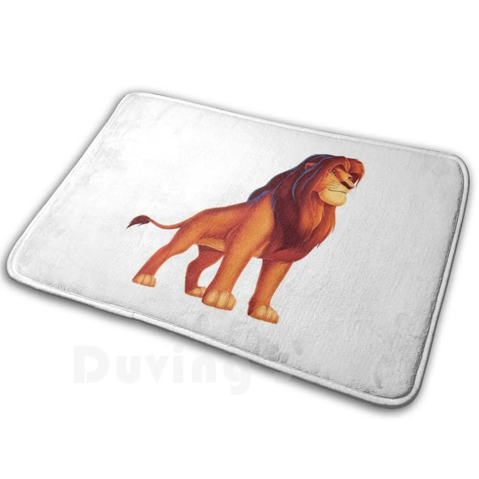 Lion King Mufasa Carpet Mat Rug Cushion Soft Non-Slip Lionking Mufasa Simba Animatedmovie