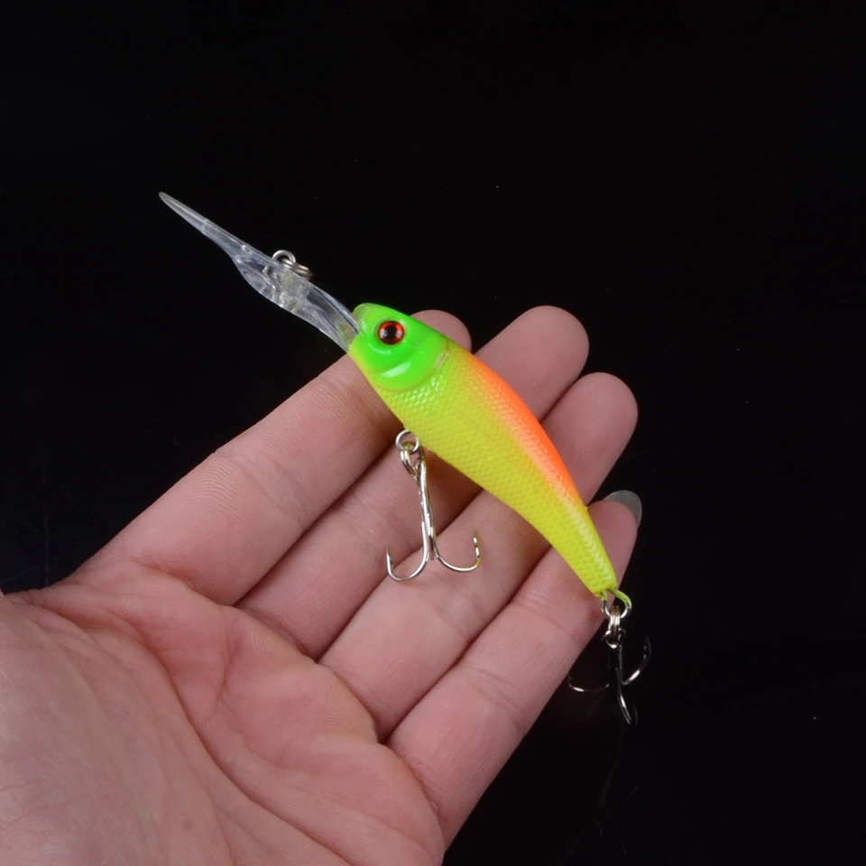 New Arrived Hard Minnow Fishing Lure Topwater Floating Wobblers 10cm 7.5g Crankbait Bass Artificial Baits Pike Carp Lures Peche