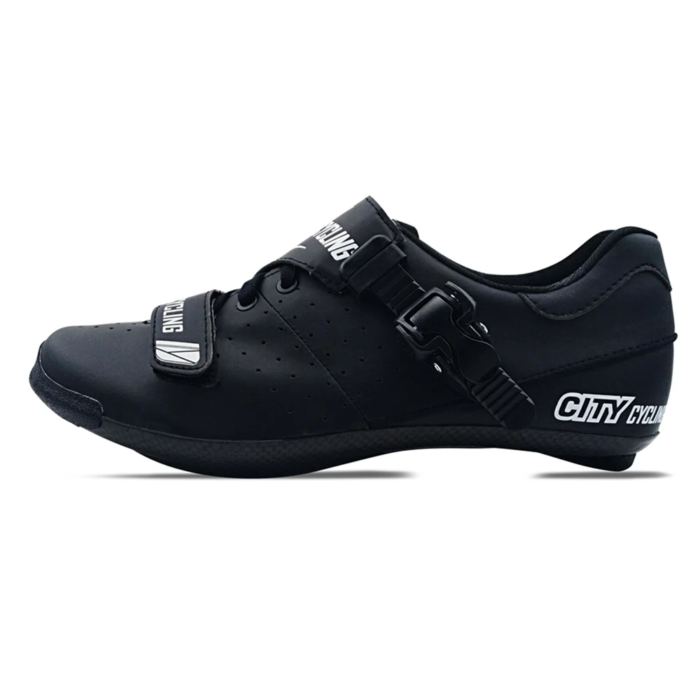 

City Cycling C1 Black Road shoe Cycling shoe Carbon road shoe Carbon Cycling shoe Professional Road Lake BONT Verducci