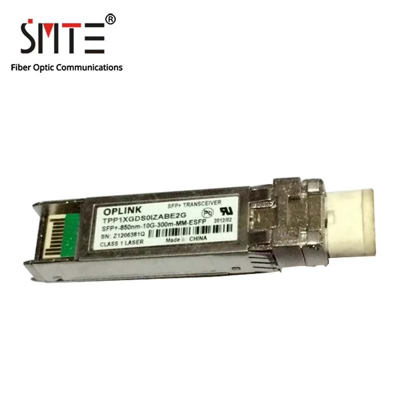 

Оптоволоконное оборудование OPLINK TPP1XGDSOIZABE2G SFP + 850NM-10G-300M-MM-ESFP