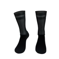 New Pro Team Aero Socks Anti Slip Silicone Cycling Socks Men Bicycle Sport Running Bike Socks Calcetines Ciclismo 5