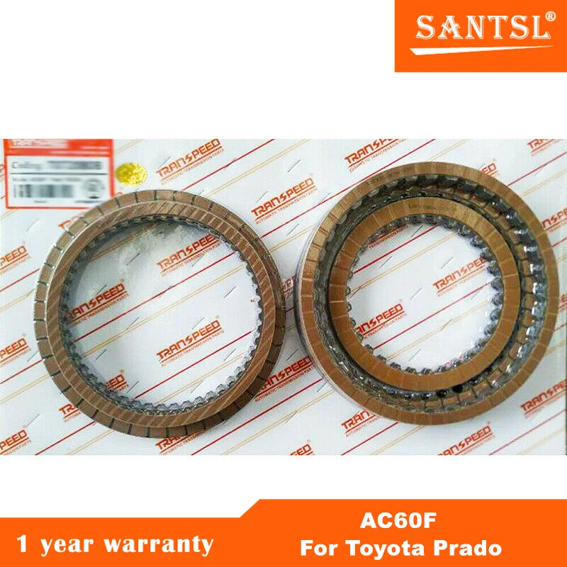 

AC60F AC60E Auto Transmission Friction Kit Clutch Plates For Toyota Prado 2.7L 3.5L Car Accessories Transnation