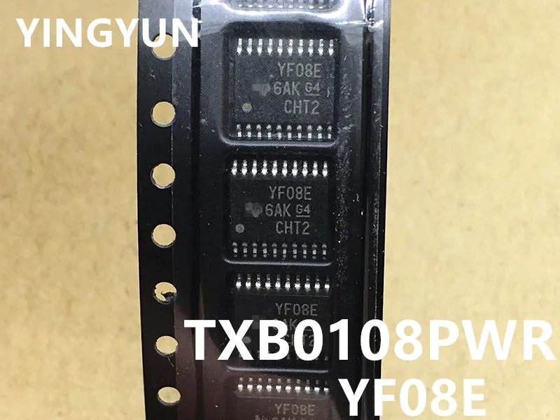 10pcs/lot  TXS0108EPWR TXS0108EPW TXS0108E TXS0108 YF08E  YE08 TSSOP-20