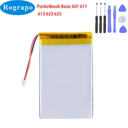 Nowy 3.7V 1500mAh E-book Reader e-ink eBook bateria do PocketBook Basic 601 611 613 623 625