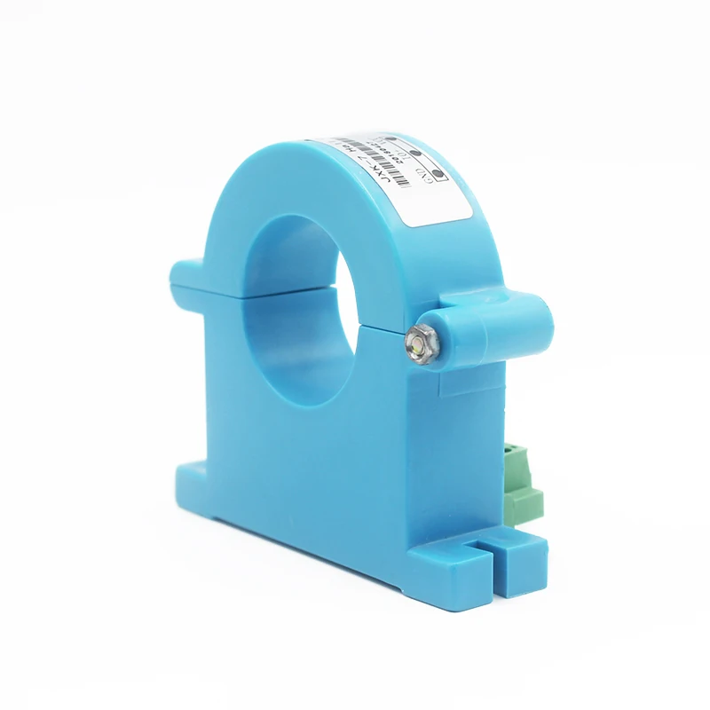 Sensor atual de saída da entrada 0-10v 4-20ma do transmissor 0-1000a da corrente do núcleo rachado do laço aberto