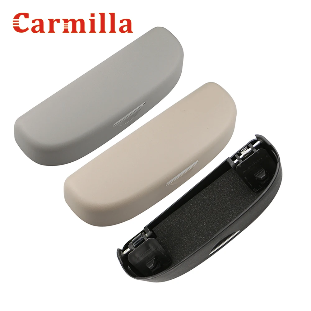 

Carmilla 1 Set Car Glasses Case Fit for Skoda Karoq Kodiaq 2018 2019 Auto Sunglasses Holder Box Accessories