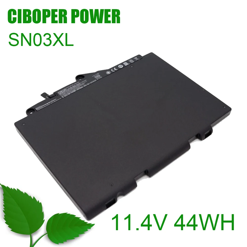 CP Laptop Battery SN03XL ST03XL 800514-001 800232-541 800232-271 11.4V 44WH For EliteBook 820 G3 820 G4 725 G3 725 G4 Series