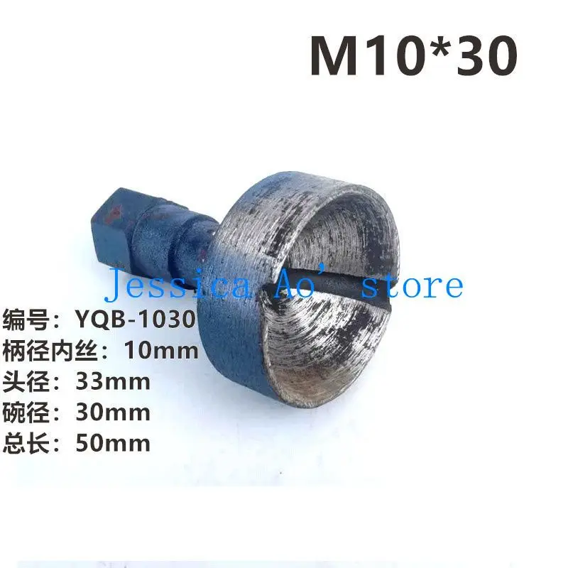 2pcs 12-37mm Eyeball Grinding Tool Convex Ball Carving for Angle Grinder Accessories M10 Screw Hole Shank Diamond Grinding Head