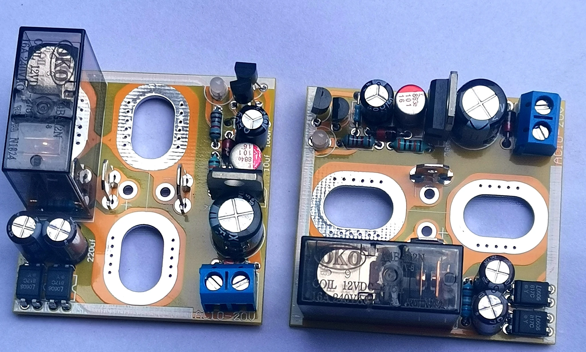 Amplifier Speaker Protection Board / Silver-plated Contact Relay / Support BTL Power Amplifier Pair of Finished Board