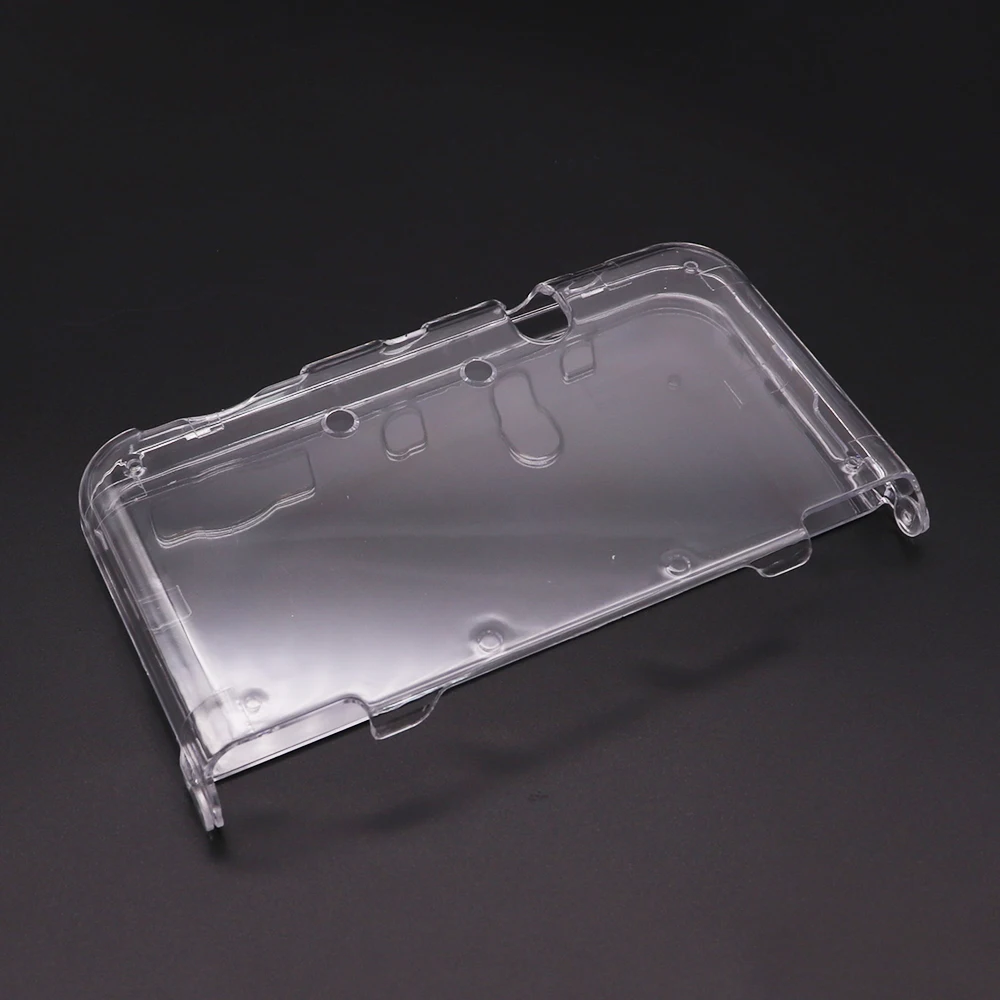 Para nintend novo 3ds xl ll plástico claro cristal proteção casca dura capa da pele para nintend nova 3ds xl ll console & jogos
