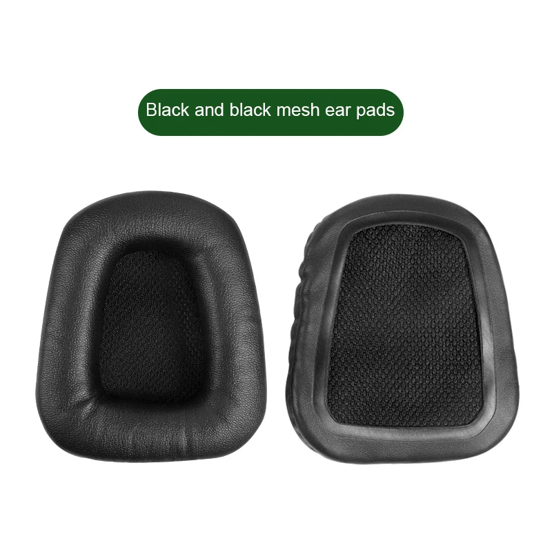 Almohadillas de repuesto para auriculares Razer Electra V1/V2, almohadillas de espuma para auriculares, alta calidad, color negro, verde, 1 par