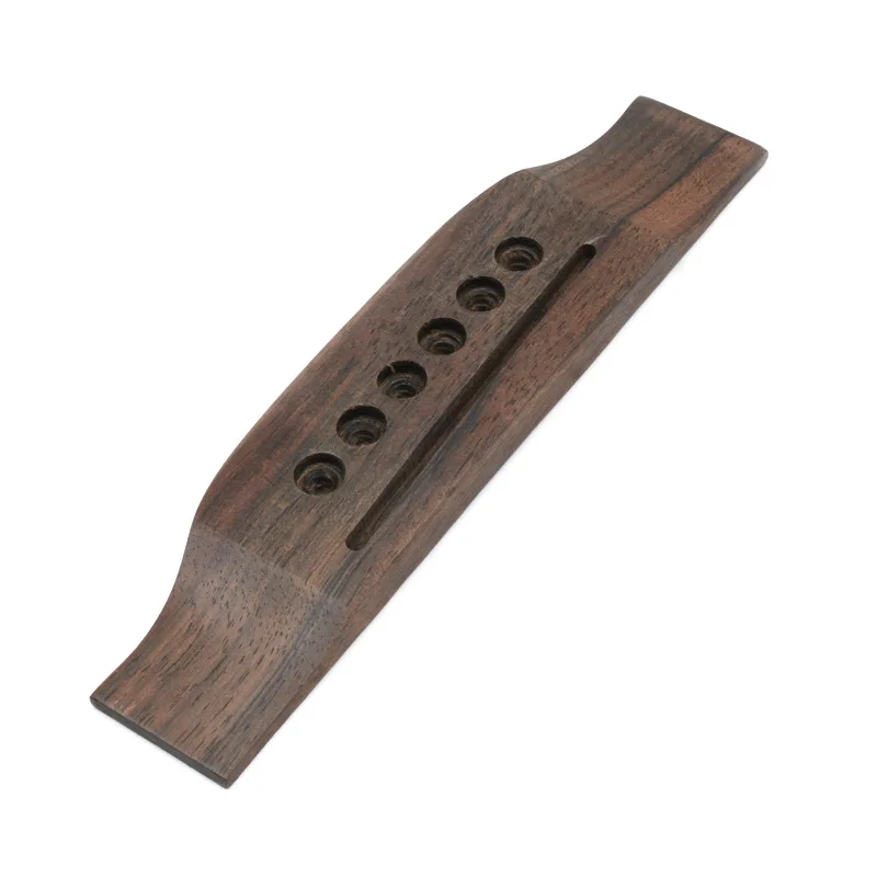 Acoustic Guitar Bridge Rosewood Wood 6 Strings Musical Instrument Accessories Parts