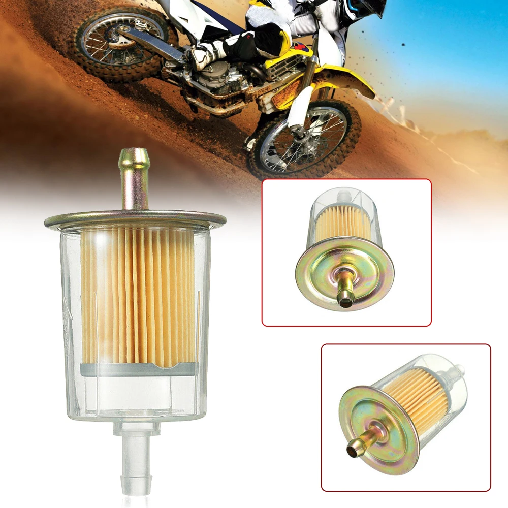 Tubo de filtro de combustible de gasolina de Gas en línea, autociclo, Dirt Quad Bike, accesorios interiores universales, piezas de repuesto para