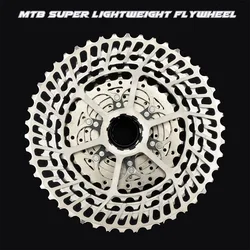 MTB Bike SLR2 Cassette Ultralight 10 11 12 Speed 42/46/50T CNC Bike Freewheel 10s 11s 12s Flywheel K7 Sprocket HG System