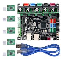 MKS Gen L V1.0 3D Printer Integrated Mainboard Controller PCB Board Compatible Ramps1.4/Mega2560 R3 with A4988 Motor Driver