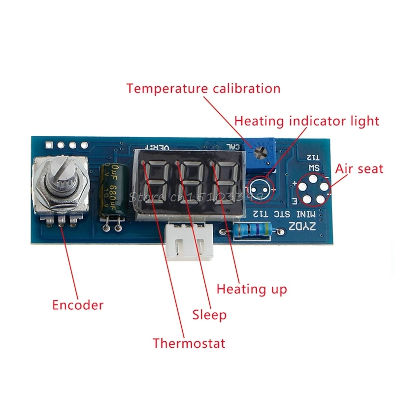 Digital Soldering Iron Station Temperature Controller Kits For HAKKO T12 Handle Drop Ship