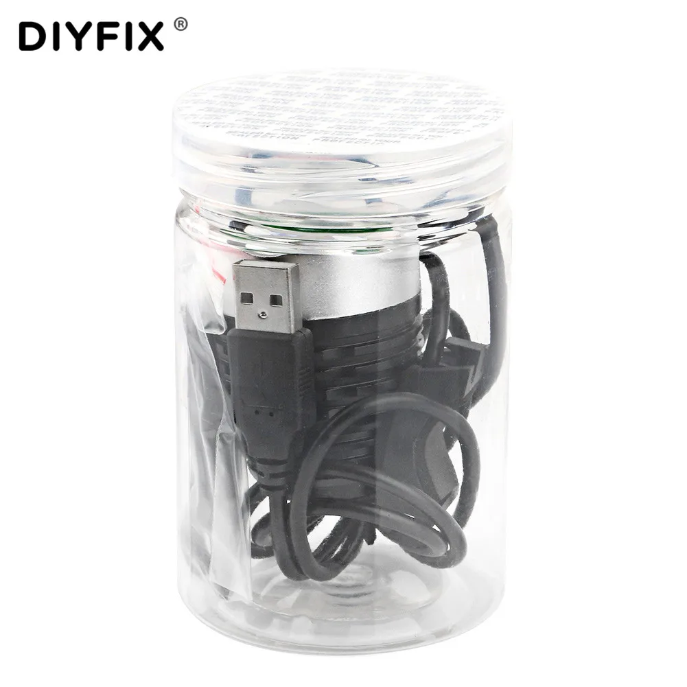 DIYFIX lampe UV huile verte, lumière à durcissement rapide pour carte logique de téléphone portable, outil de réparation de puce CPU NAND USB Ultraviolet 5V