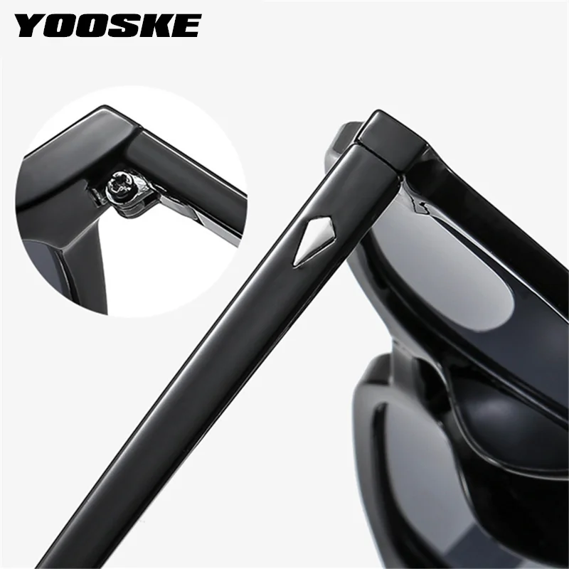 YOOSKE Brand Round Sunglasses Men Vintage Brand Design Small Frame Sun Glasses for Women Classic Red Eyewear Shades UV400 Ladies