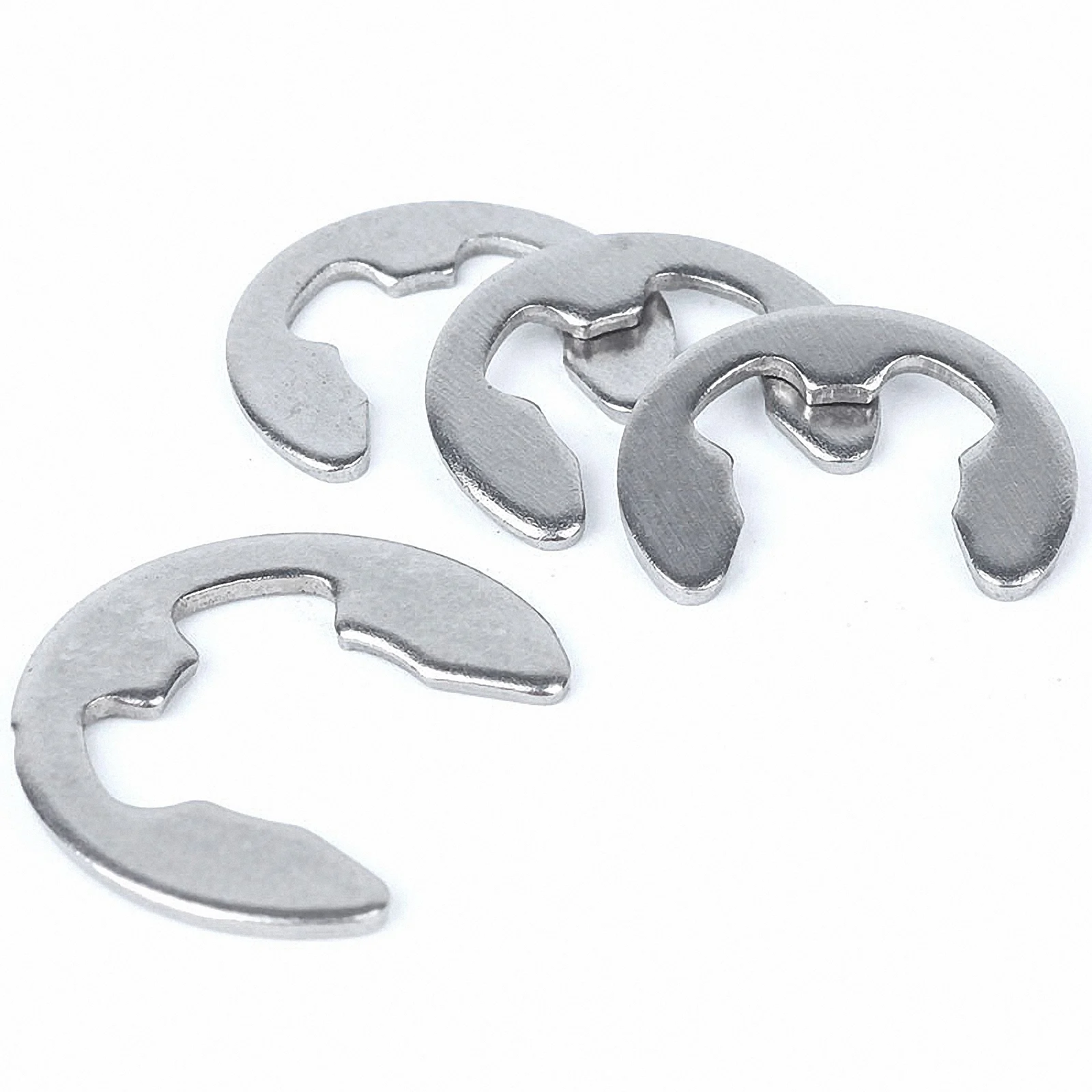 10-100 pz M1.5 a M15 acciaio inossidabile 304 acciaio inossidabile E Clip anello di sicurezza rondella anello di sicurezza per fissaggio albero GB896
