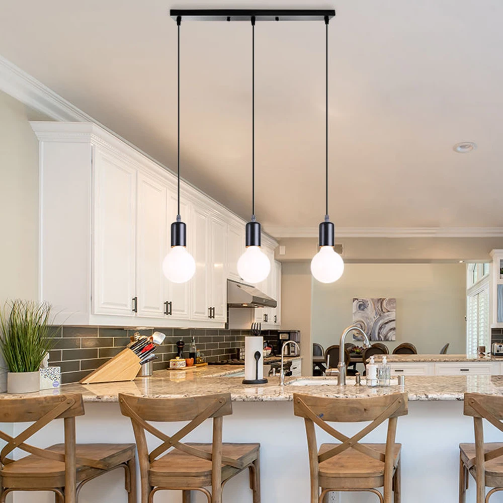 Nordic Led Pendant Lights for Dining Room Kitchen Modern Chandelier Minimalist Indoor Hanging Lighting Fixture e27 Pendant Lamp