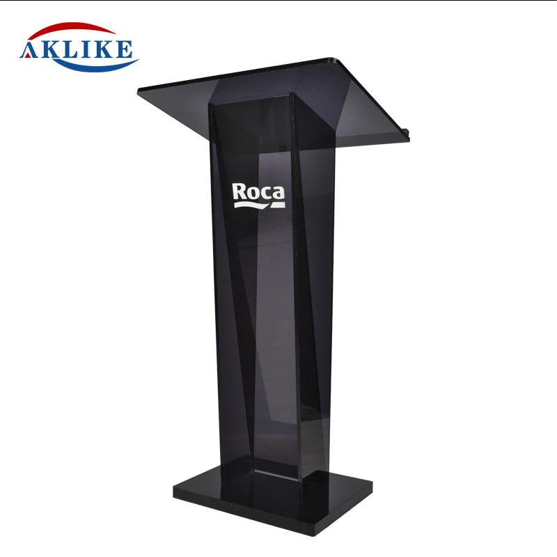 

Standing Speech Lectern Classic Fashion Podium Academy Pulpit Acrylic Podium Conference Lectern Activity Desk Free Shipping