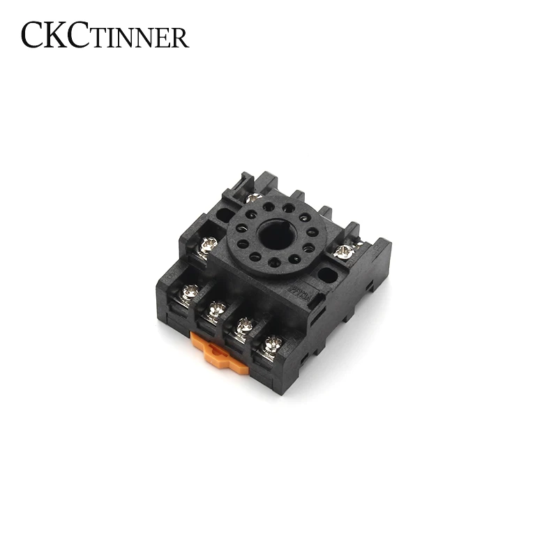 1pcs Relay Socket Base PF083A 8pin PF113A  11pin For DH48S ST3P AH3-3 MK2P JTX-2C H3CR Rail Mounting