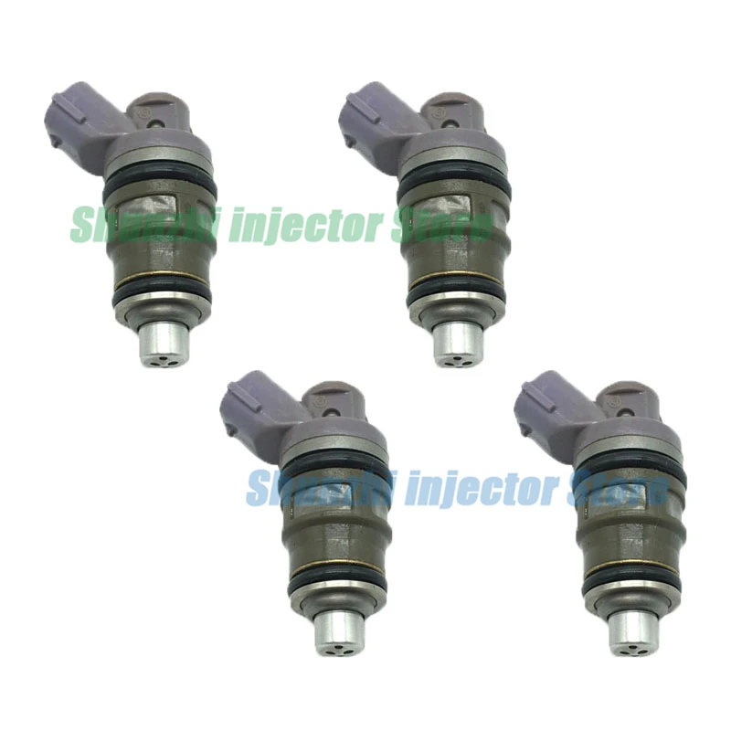 4pcs Fuel Injector Nozzle For TOYOTA Previa 1991-1997 2.4L L4 Estima OEM:23209-79045 23250-76010 2320979045 2325076010