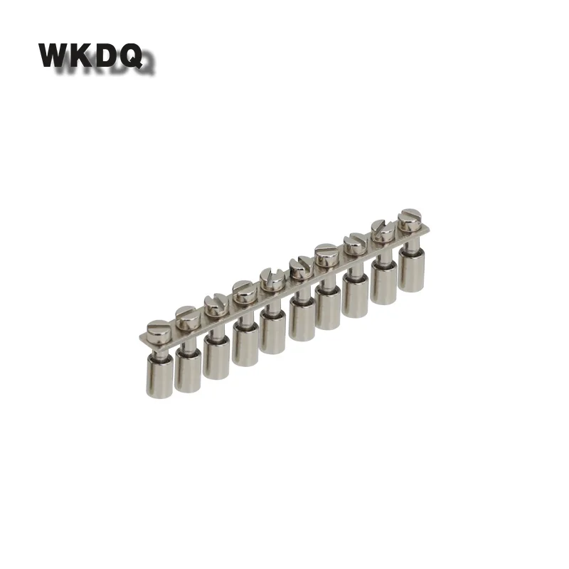 10Pcs FBRNI 10-5N Wiring Jumpers FBI 10-5E UK DIN Rail Terminal Block Accessories For MBKKB2.5 UKK3 Wire Connector Fixed Bridge