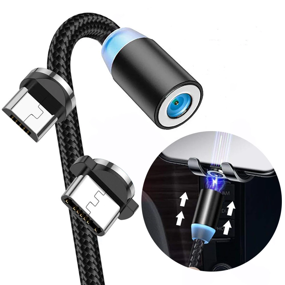 

Magnetic Cable Type C Micro USB Fast Charging Cable for Xiaomi Huawei Samsung Magnet Android Mobile Phone Quick Charge Wire