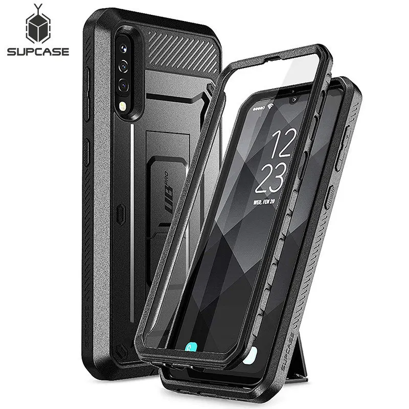 For Samsung Galaxy A50/A30s Case (2019) SUPCASE UB Pro Full-Body Rugged Holster Case with Built-in Screen Protector & Kickstand