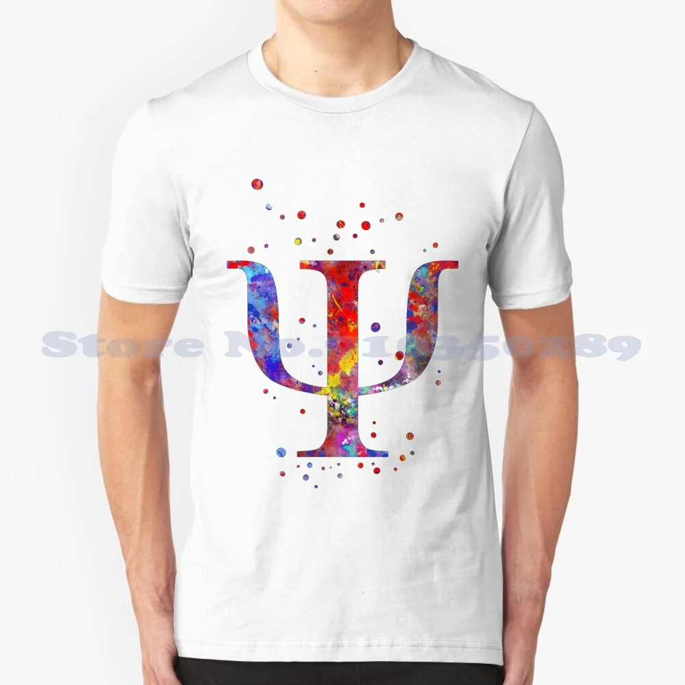 Symbol , Watercolor Symbol , Psi Letter 100% Cotton T-Shirt Watercolor Symbol Symbol Watercolor Symbol Art Psi Letter