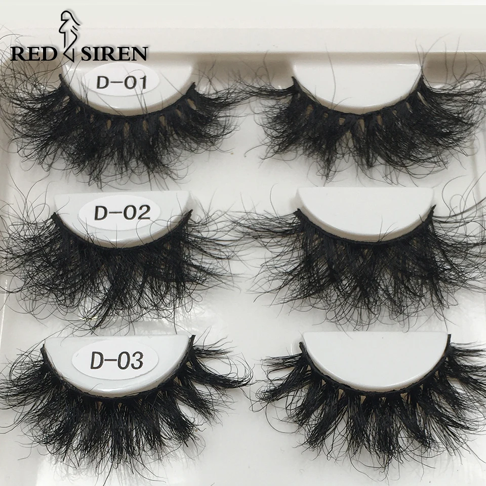 1 Pair Mink Eyelashes 25mm Lashes Fluffy 3d Mink Lashes Makeup Dramatic Long Natural Eyelashes Eyelash Extension Maquillaje