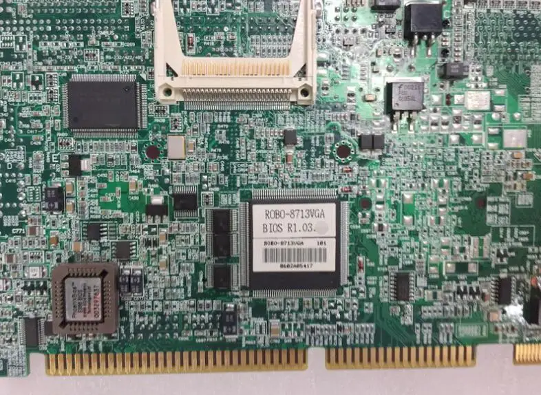 ROBO-8713VGA BIOS R1.03 100% OK IPC BoardFull-size CPU Card ISA PCI Industrial incorporado Mainboard PICMG 1.0 Bus com CPU RAM LAN