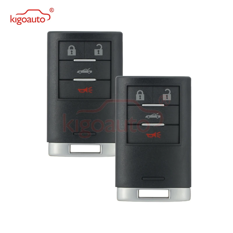 Kigoauto FCC M3N5WY7777A 2pcs 25926479 for Chevrolet Corvette 2008-2013 PN 25926479 Smart key case 4 button