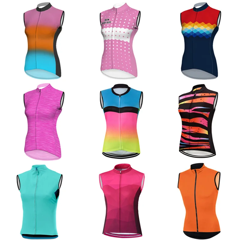 

Cycling vest for women, quick-dry, breathable, sleeveless, cycling, MTB, road, mountain bike, fashion jacket