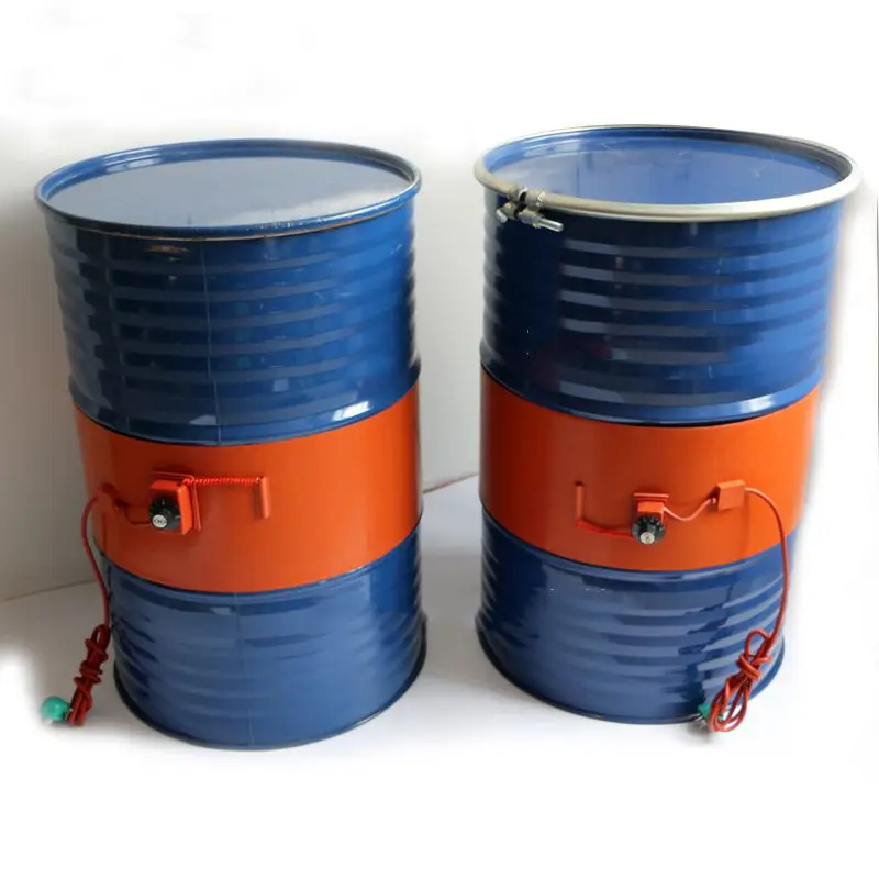 Imagem -04 - Correia Aquecedora de Silicone Correia de Aquecimento de Borracha para Tambor 200l 150l 100l 30l 20l 800w 1000w 1200w 1500w 2000w 3000w