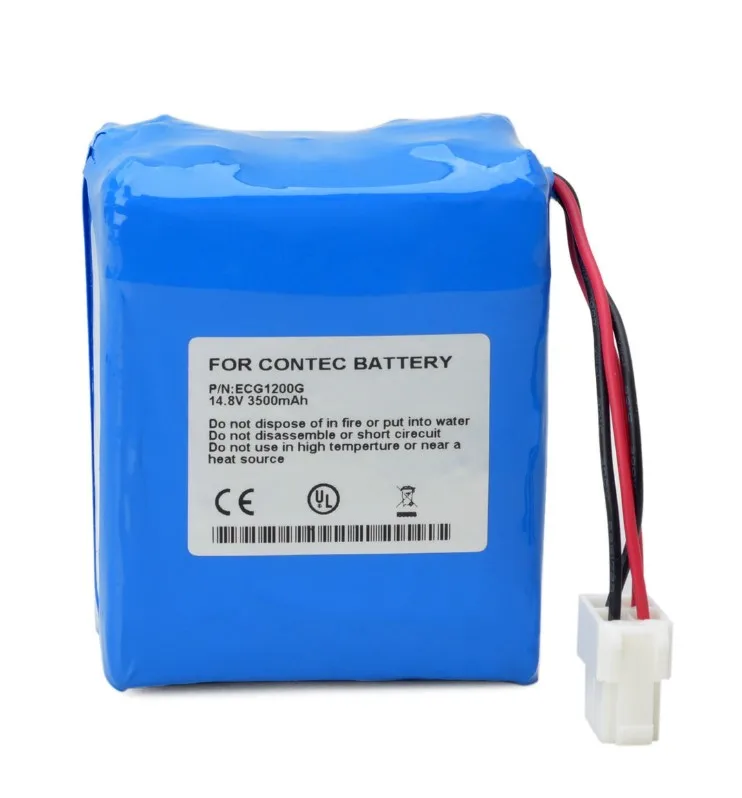 Contec ECG-1200  battery lithium battery for Contec 14.8V3500MAH