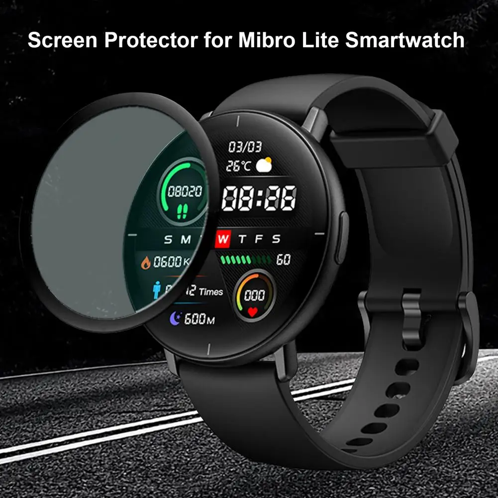 Full Soft Protective Film Cover For Xiaomi Mi bro Lite 3D Coverage Screen Protector For Mi Mi bro Lite Smart Watch