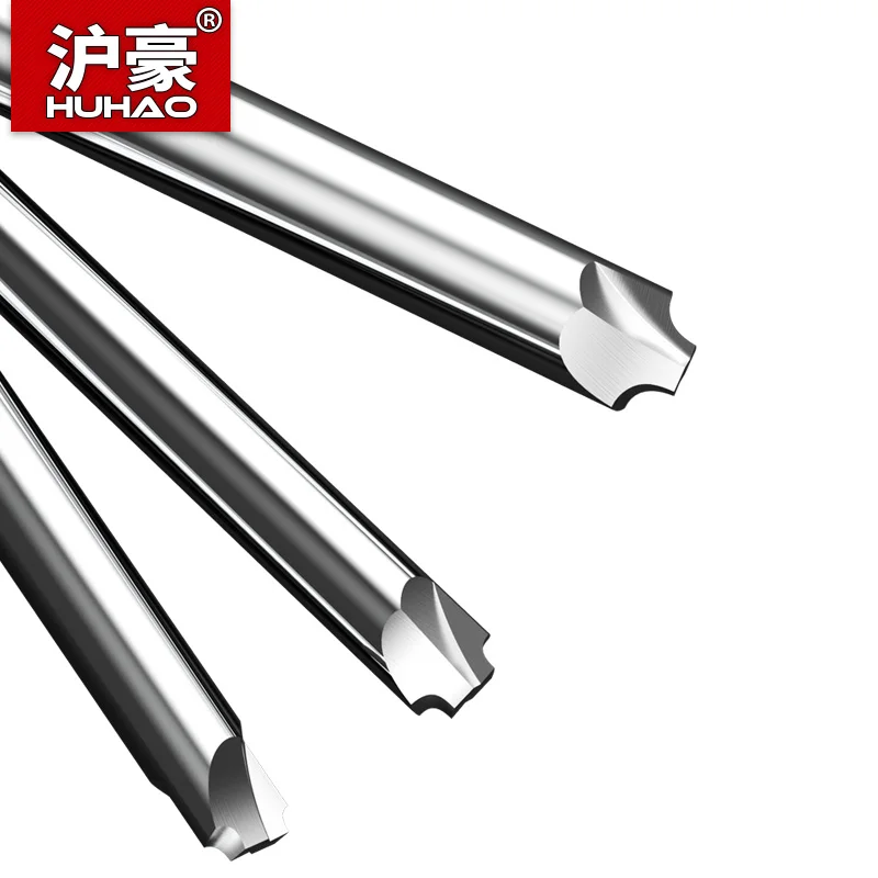 HUHAO 1 Buah R1-R15mm Arc Inner R Angle End Mill 2/4 Seruling CNC Anti-R Chamfering Milling Cutter Router Bit untuk Baja Tembaga Alloy