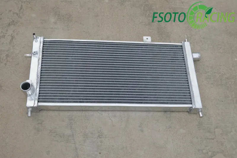 Aluminum Radiator For Opel Corsa A Vauxhall Nova GTE GSi 2.0 16v Turbo MT 1.6L 1983-1993 85 86 87 88 89 90+Fan