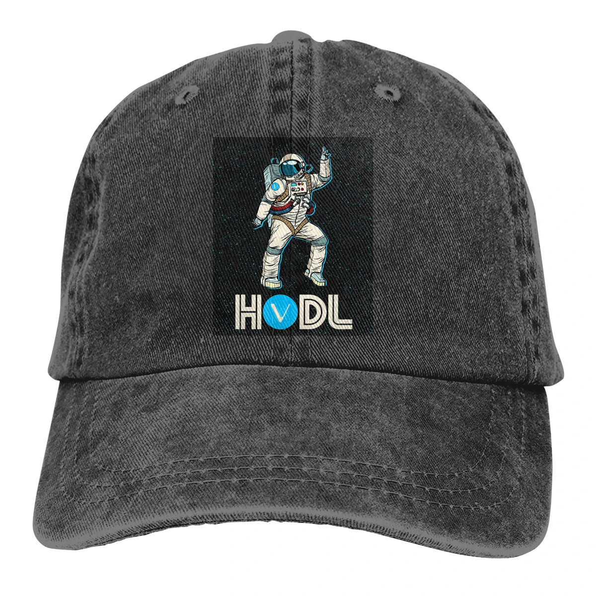 

Copy Of Dab Astronaut The Baseball Cap Peaked capt Sport Unisex Outdoor Custom VeChain Coin VET Cryptocurrency Hats