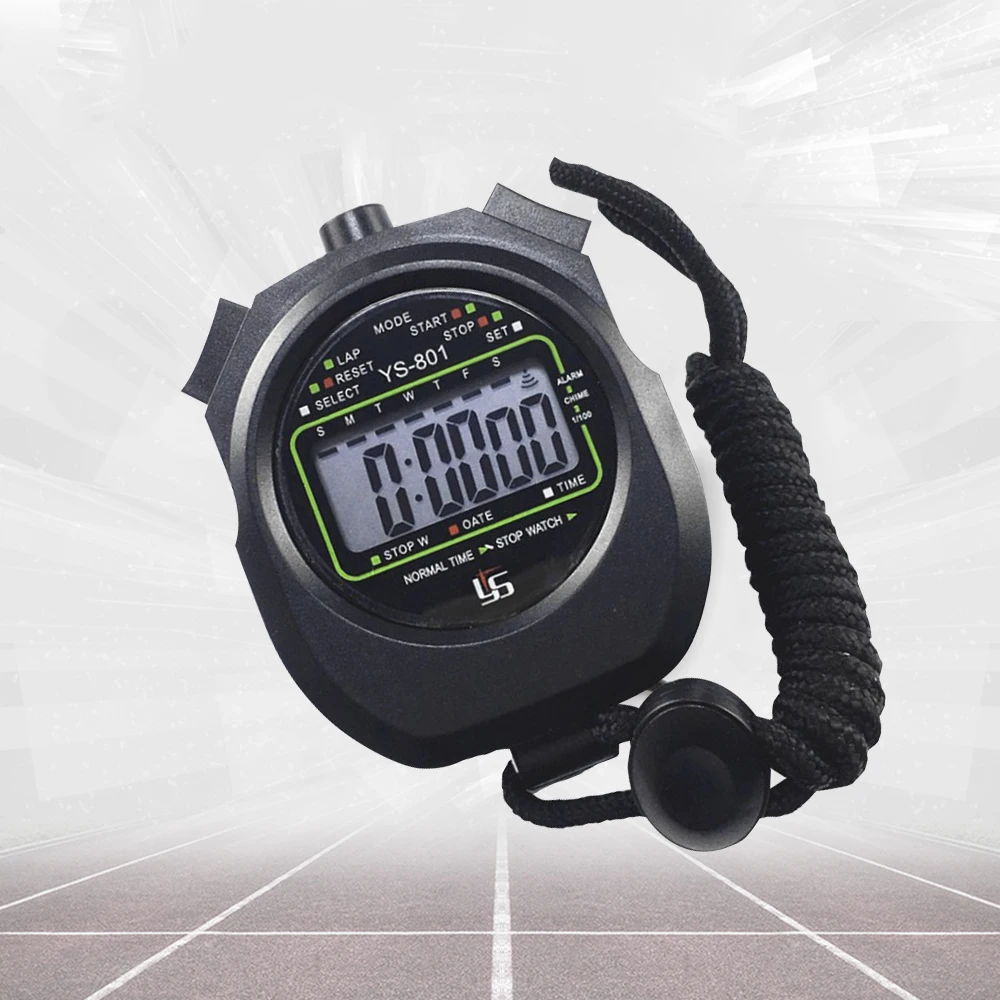 Waterproof Sports Referee Stopwatch Timer Fitness Running Track And Field Training Stopwatch