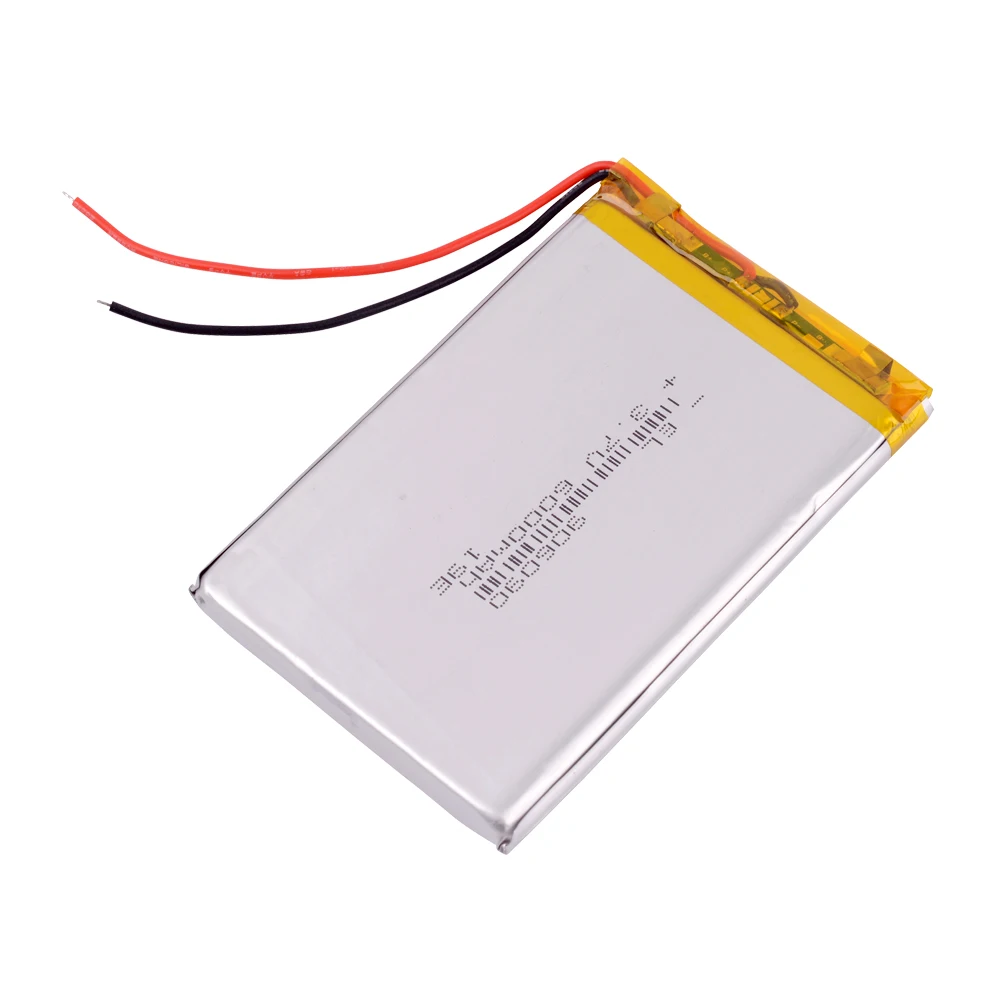 3.7 polymer lithium battery 906090 6000MAH GPS mobile power flat battery Rechargeable Li-ion Cell For Tablet MID Digital Product