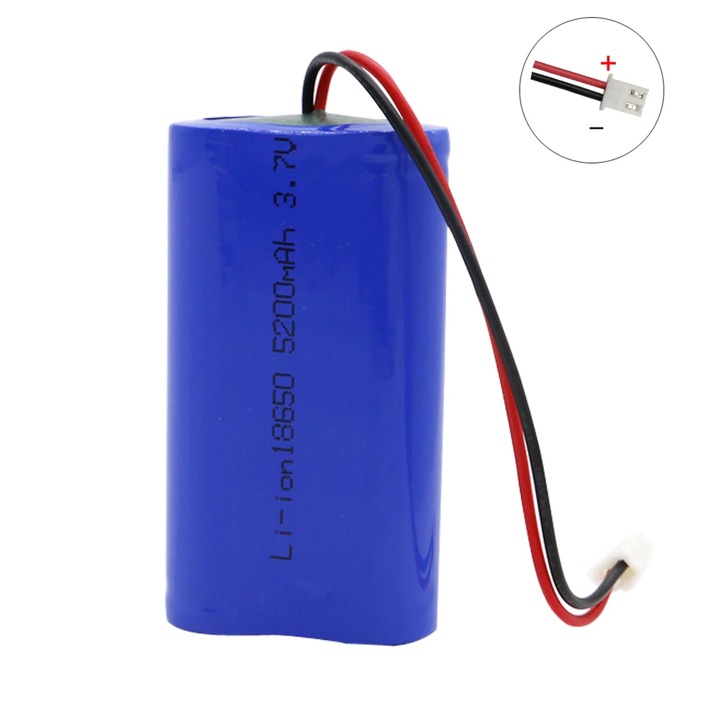 3.7 V 18650 o dużej pojemności bateria litowa 3.7 V 3600/5200mAh bateria lipo pack na zabawki zdalnie sterowane zabawka elektryczna urządzenia