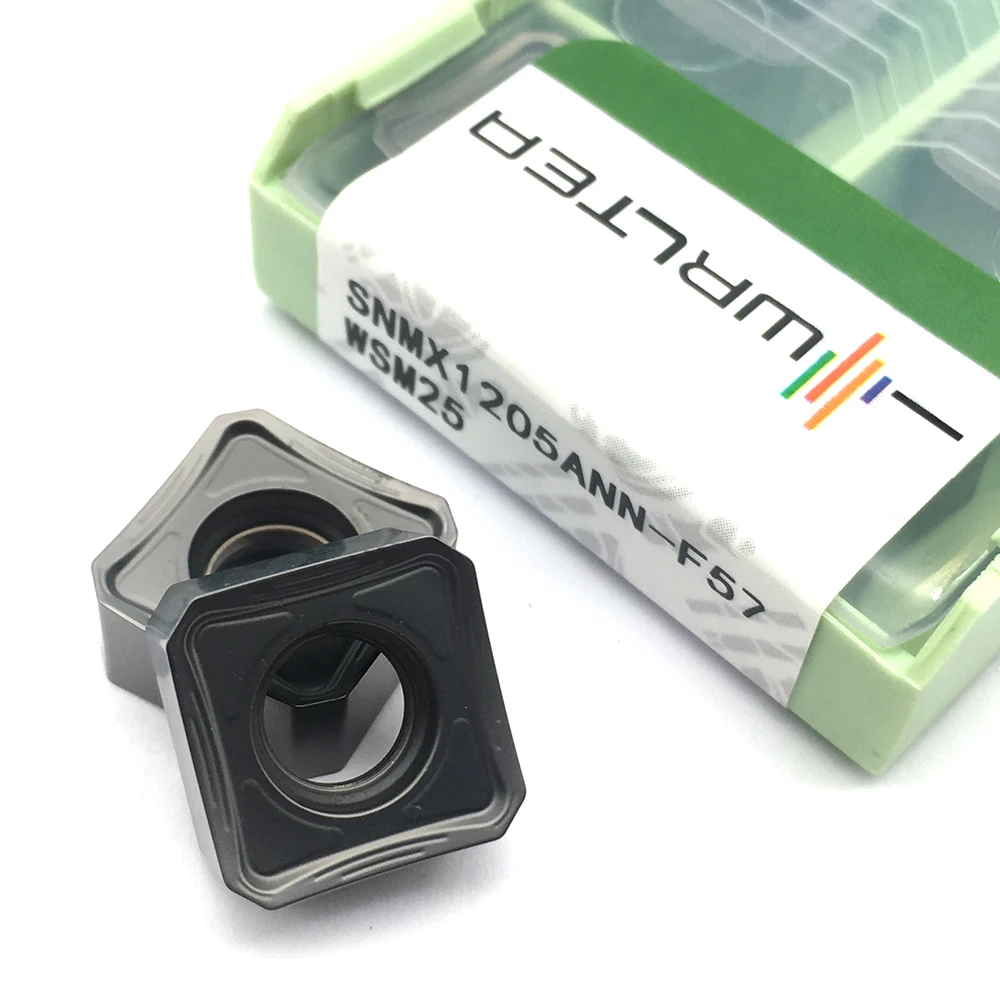 Imagem -04 - Inserções de Carboneto Ferramentas de Torneamento de Moinho Facial Cortador de Fresagem Suporte de Fresagem Ferramentas Cnc Snmx1205
