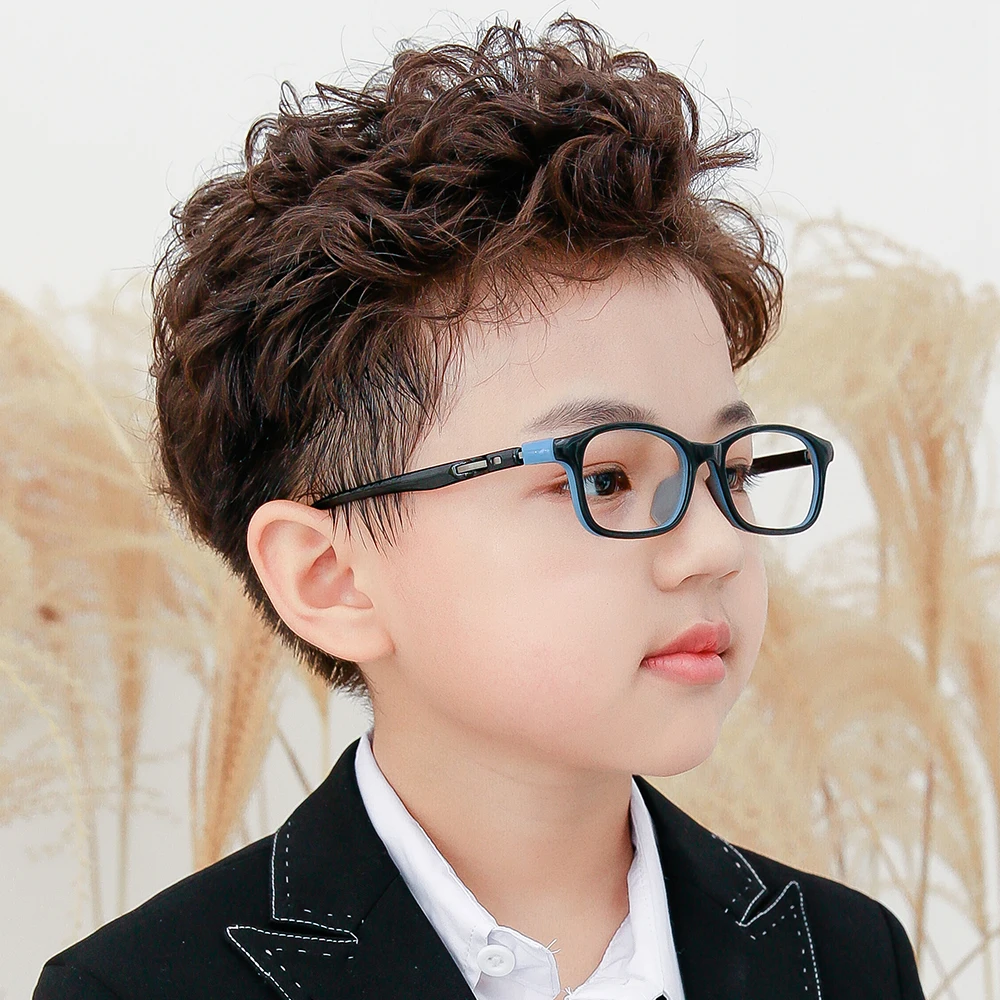 SECG Optical Children's Glasses  Environment-Friendly Silica Gel Frame Eyeglasses For Children Unisex Kids Eyewear Glasses 2021