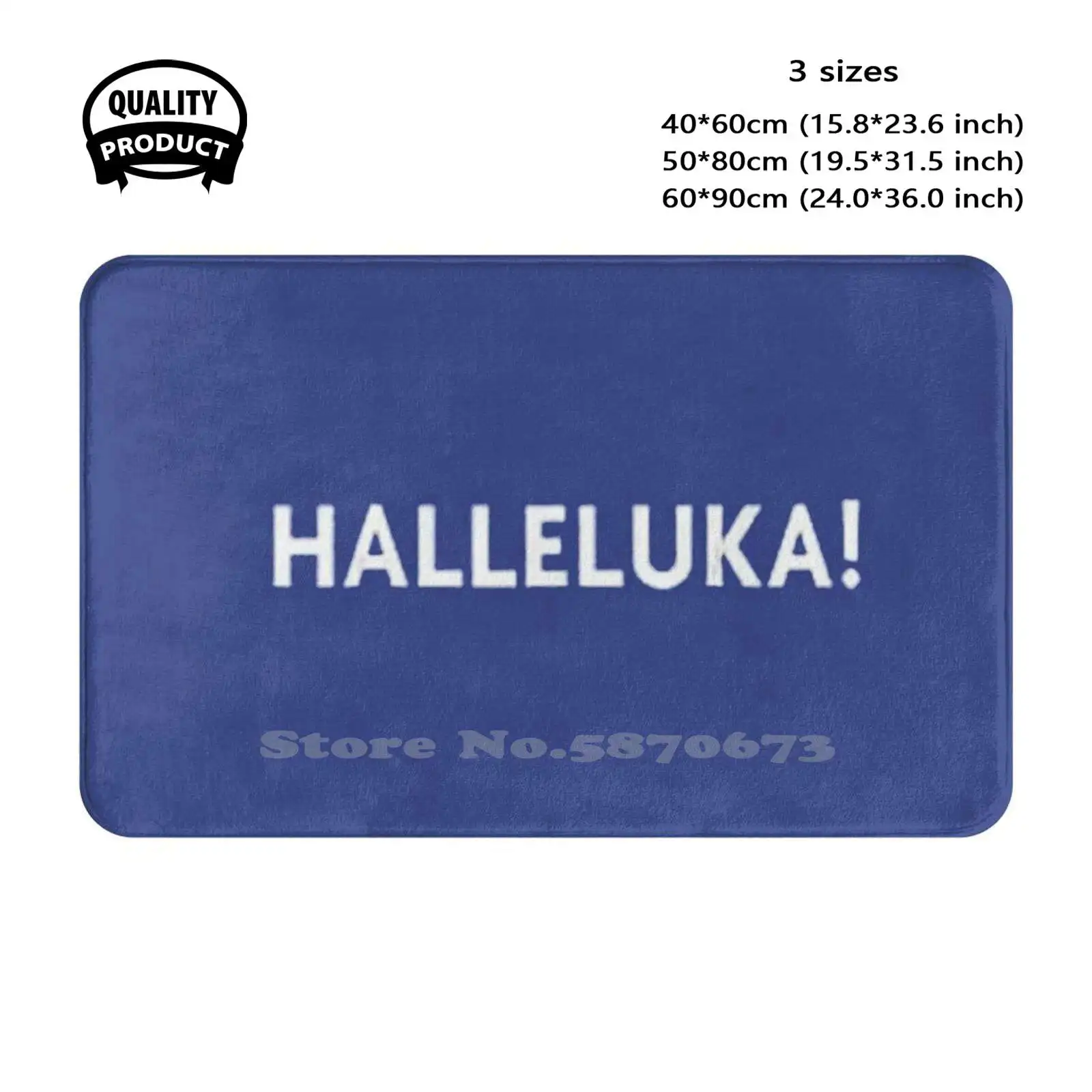 Halleluka Soft Cushion Home Carpet Door Mat Car Rug Croatia Basketball Dirk Nowitzki Halleluka Lyrics Halleluka Song Luka